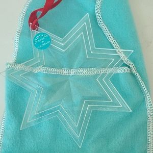 Tiffany & Co Crystal Oraments